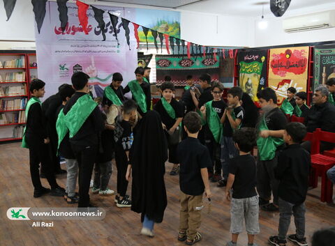 سومین گردهمایی کودکان عاشورایی کانون استان بوشهر با مدیرکل به روایت تصویر
