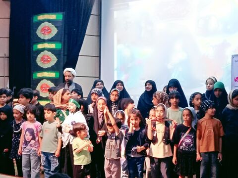 همزمان با سراسرکشور؛ سومین گردهمایی کودکان عاشورایی در کانون هرمزگان برگزارشد