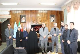 دیدار با رئیس دادگستری گلستان و دادستان مرکز استان به مناسبت هفته قوه قضائیه