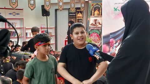 سومین گردهمایی کودکان عاشورایی در زنجان؛ نمایش شور، شعور و تربیت حسینی