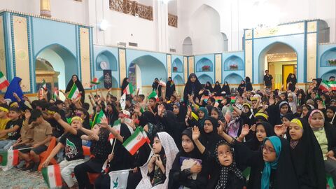 سومین گردهمایی کودکان عاشورایی در حرم مطهر رضوی