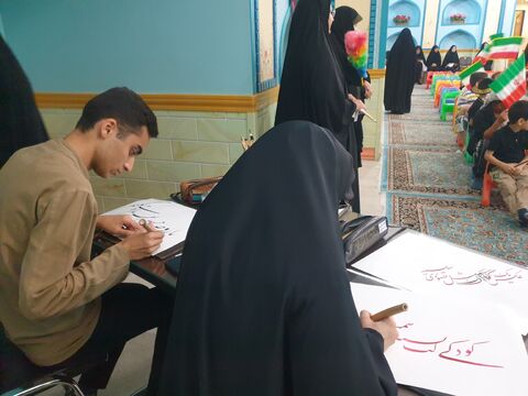 سومین گردهمایی کودکان عاشورایی در حرم مطهر رضوی