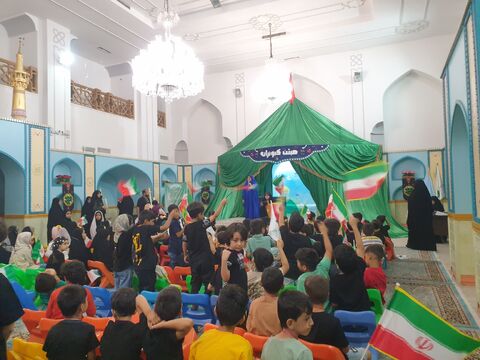 سومین گردهمایی کودکان عاشورایی در حرم مطهر رضوی