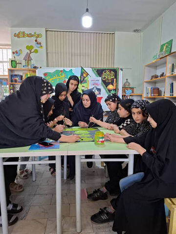 سومین گردهمایی کودکان عاشورایی در مراکز کانون استان اردبیل(1)