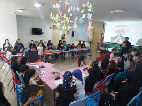 سومین گردهمایی کودکان عاشورایی در مراکز کانون استان اردبیل(1)