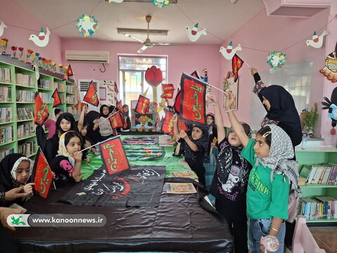 سومین گردهمایی کودکان عاشورایی مراکز کانون استان بوشهر به روایت تصویر