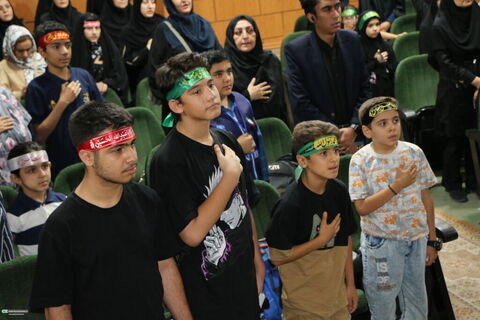 سومین «گردهمایی کودکان عاشورایی» درکانون فارس  (۱)