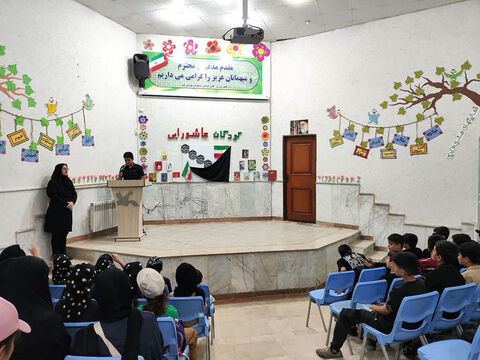 سومین گردهمایی کودکان عاشورایی در مراکز کانون استان اردبیل(2)