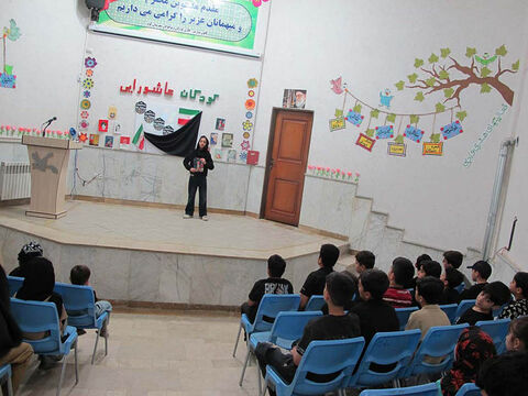 سومین گردهمایی کودکان عاشورایی در مراکز کانون استان اردبیل(2)