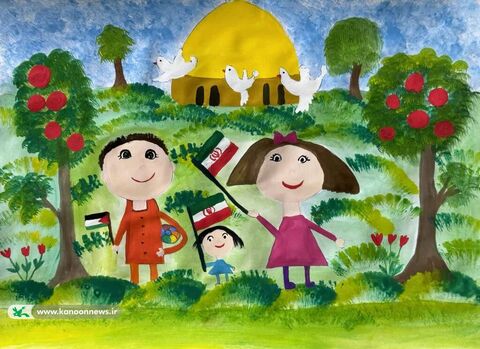 سید ساحل حسینی- 7 ساله- زنجان- مربی زهرا حیدری