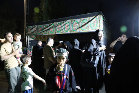 چند نما از برگزاری سومین گردهمایی کودکان عاشورایی به همت کانون استان قزوین
