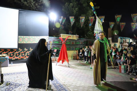 چند نما از برگزاری سومین گردهمایی کودکان عاشورایی به همت کانون استان قزوین