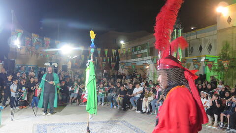 چند نما از برگزاری سومین گردهمایی کودکان عاشورایی به همت کانون استان قزوین