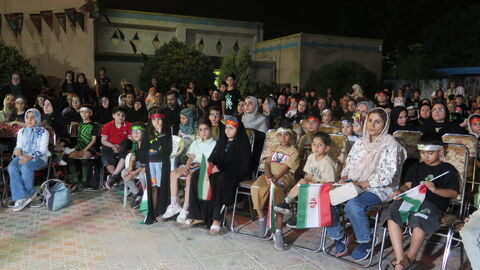 چند نما از برگزاری سومین گردهمایی کودکان عاشورایی به همت کانون استان قزوین