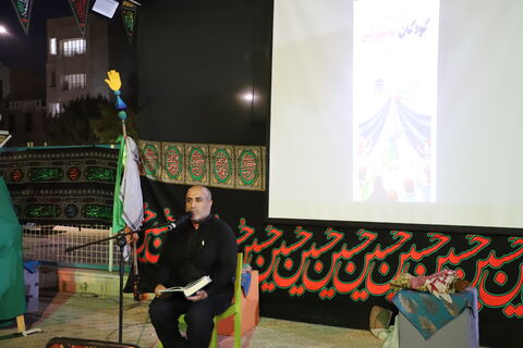 چند نما از برگزاری سومین گردهمایی کودکان عاشورایی به همت کانون استان قزوین