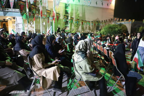 چند نما از برگزاری سومین گردهمایی کودکان عاشورایی به همت کانون استان قزوین