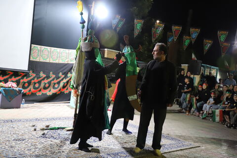 چند نما از برگزاری سومین گردهمایی کودکان عاشورایی به همت کانون استان قزوین