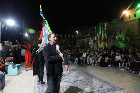 چند نما از برگزاری سومین گردهمایی کودکان عاشورایی به همت کانون استان قزوین