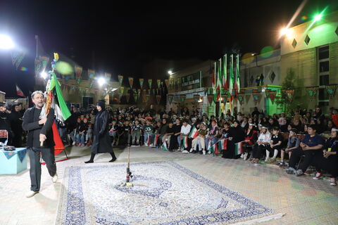 چند نما از برگزاری سومین گردهمایی کودکان عاشورایی به همت کانون استان قزوین