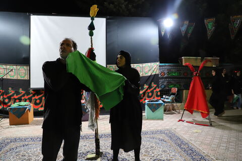 چند نما از برگزاری سومین گردهمایی کودکان عاشورایی به همت کانون استان قزوین