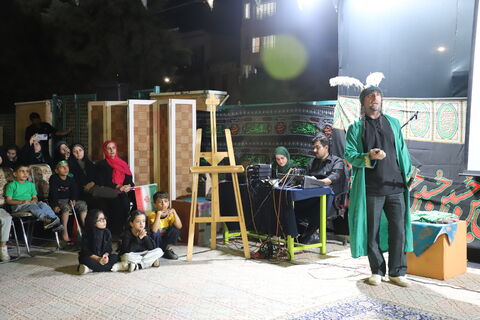 چند نما از برگزاری سومین گردهمایی کودکان عاشورایی به همت کانون استان قزوین