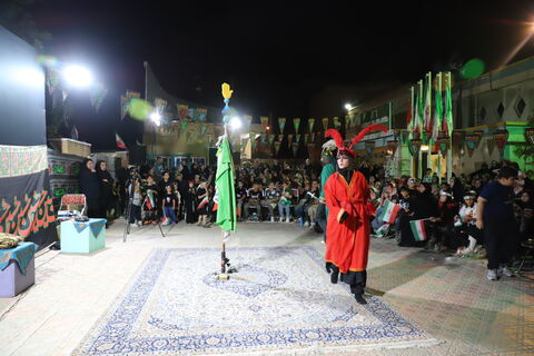 چند نما از برگزاری سومین گردهمایی کودکان عاشورایی به همت کانون استان قزوین