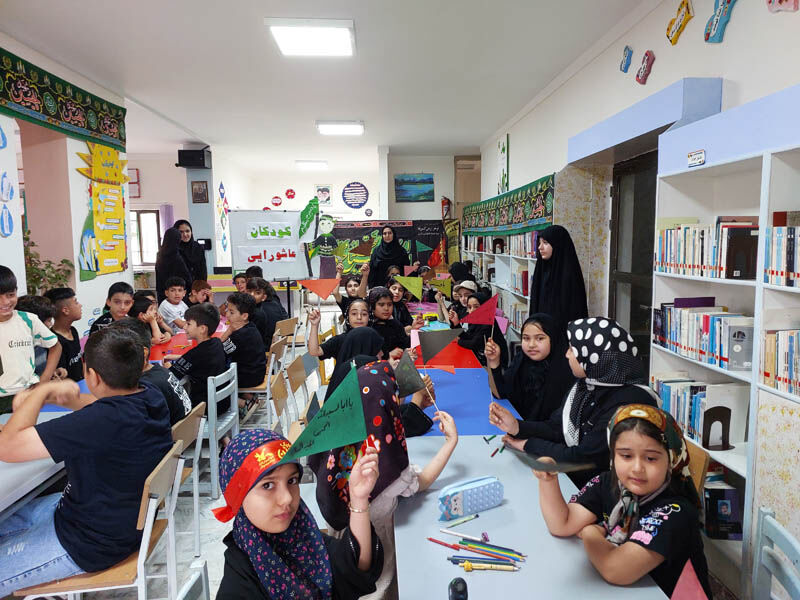 کودکان عاشورایی استان اردبیل در محفلهای معنوی محرم گرد هم آمدند