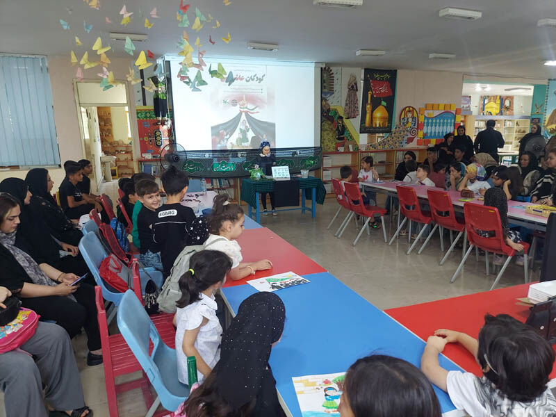 کودکان عاشورایی استان اردبیل در محفلهای معنوی محرم گرد هم آمدند