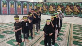 سومین گرد همایی کودکان عاشورایی در مراکز هرمزگان از نگاه دوربین
