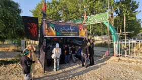 موکب «کودکان عاشورایی» کانون پرورش فکری کهگیلویه و بویراحمد در آینه تصویر