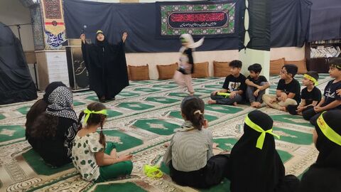 سومین گرد همایی کودکان عاشورایی در مراکز هرمزگان از قاب دوربین
