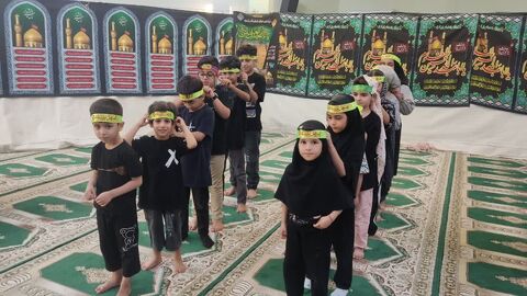 سومین گرد همایی کودکان عاشورایی در مراکز هرمزگان از قاب دوربین