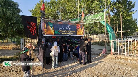 موکب «کودکان عاشورایی» کانون پرورش فکری کهگیلویه و بویراحمد در آینه تصویر
