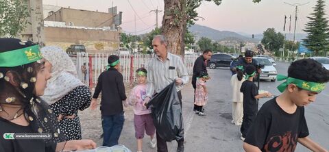 موکب «کودکان عاشورایی» کانون پرورش فکری کهگیلویه و بویراحمد در آینه تصویر