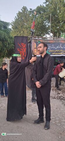 موکب «کودکان عاشورایی» کانون پرورش فکری کهگیلویه و بویراحمد در آینه تصویر