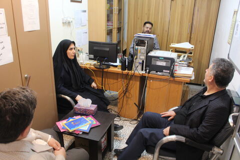 بازدید سرپرست کانون استان از مراکز کانون شهرستان مرند و هادیشهر