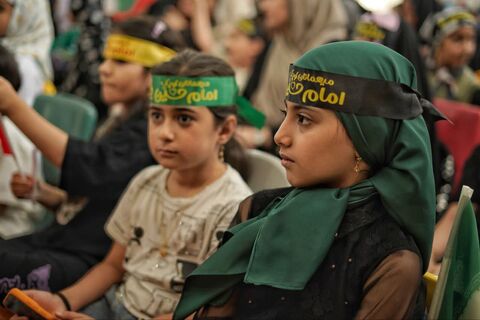 گردهمایی بزرگ کودکان عاشورایی در کانون ایلام  به روایت تصویر