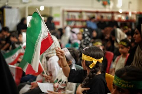 گردهمایی بزرگ کودکان عاشورایی در کانون ایلام  به روایت تصویر