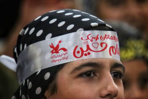گردهمایی بزرگ کودکان عاشورایی در کانون ایلام  به روایت تصویر