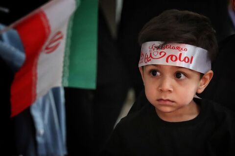 گردهمایی بزرگ کودکان عاشورایی در کانون ایلام  به روایت تصویر