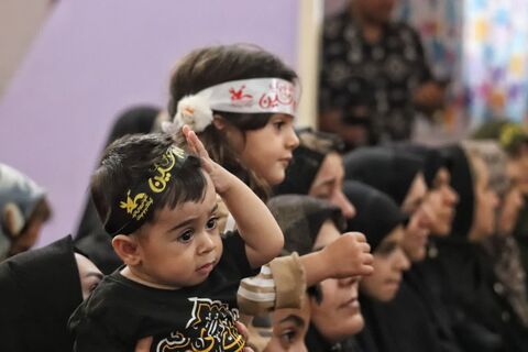 گردهمایی بزرگ کودکان عاشورایی در کانون ایلام  به روایت تصویر