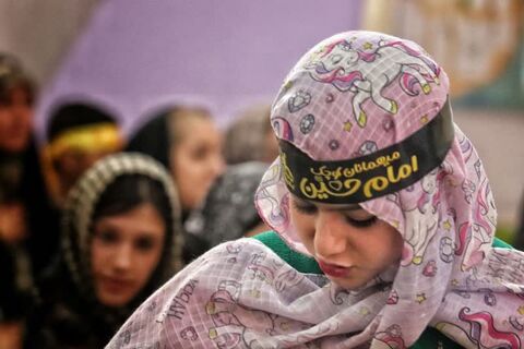گردهمایی بزرگ کودکان عاشورایی در کانون ایلام  به روایت تصویر