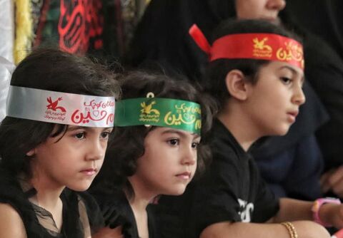 گردهمایی بزرگ کودکان عاشورایی در کانون ایلام  به روایت تصویر