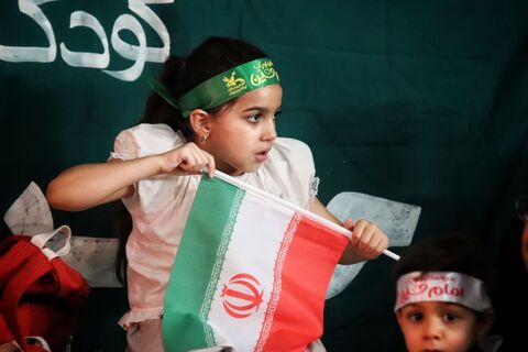 گردهمایی بزرگ کودکان عاشورایی در کانون ایلام  به روایت تصویر