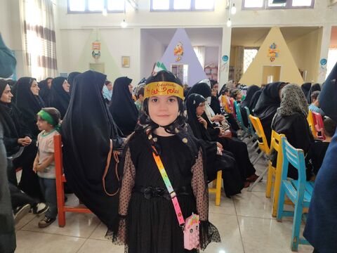 گردهمایی بزرگ کودکان عاشورایی در کانون ایلام  به روایت تصویر