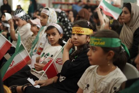 گردهمایی بزرگ کودکان عاشورایی در کانون ایلام  به روایت تصویر