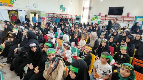 گردهمایی بزرگ کودکان عاشورایی در کانون ایلام  به روایت تصویر