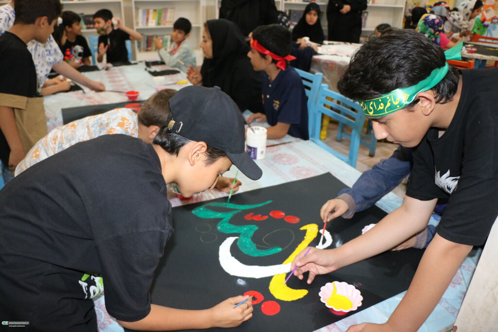 سومین گردهمایی «کودکان عاشورایی» با طعم هنر و حماسه