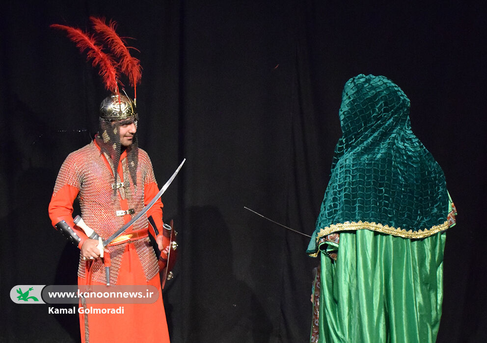 اجرای گروه تعزیهخوانی کودک و نوجوان کانون لرستان در ایام محرم