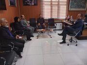 دیدار مدیرکل کانون استان مرکزی با سرپرست فرمانداری شهرستان اراک